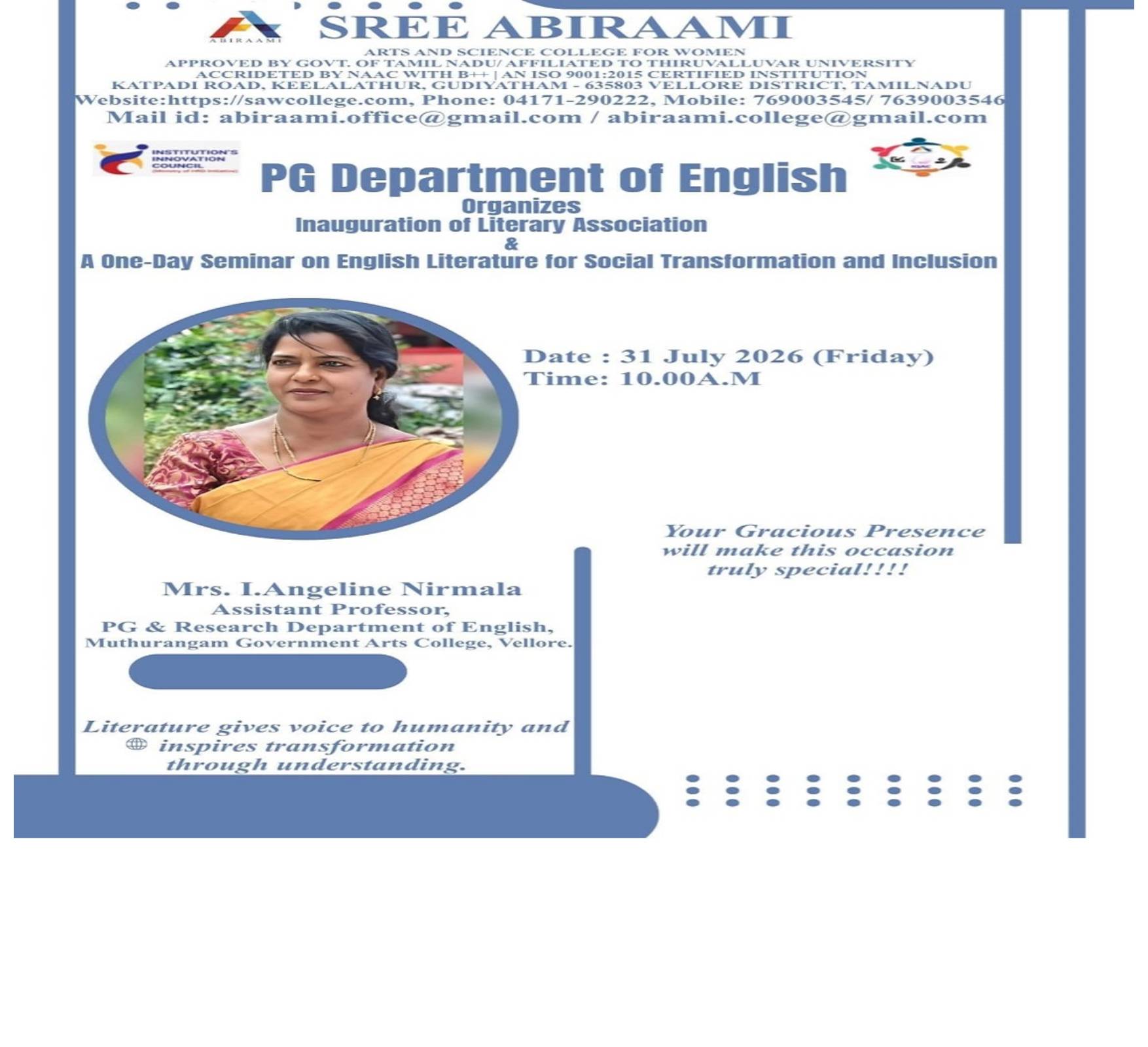 International Webinar